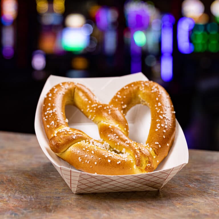 pretzel, our menu, action territory